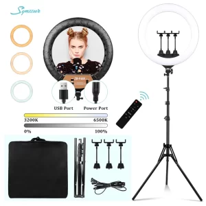 Professional ring light 21 inch Harmony model m21+ with tripod (1)
