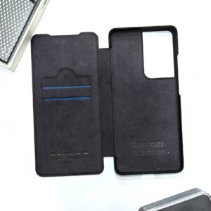 QIN Samsung S21 ultra Nilikon leather bag frame