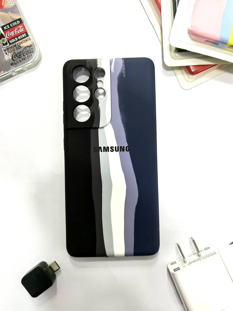 قاب سیلیکونی رنگین کمانی سامسونگ Samsung Note20 ultra (2)