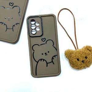 Bear Love frame with Samsung teddy pendantA53