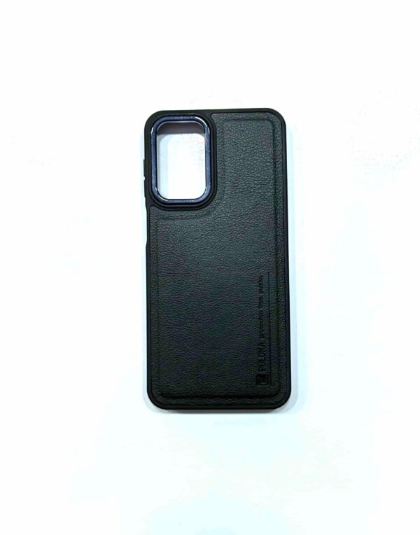 Leather case metal frame for Samsung A13 4, A23 4G