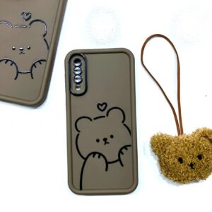 قاب خرس عاشق Bear Love همراه با آویز تدی سامسونگA31